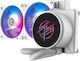MPG CoreLiquid AIO CPU Liquid Cooling with 3 120mm Fans White