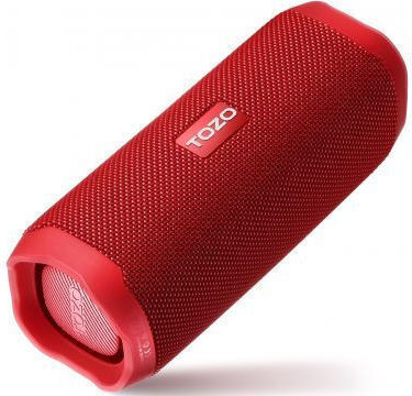 Bluetooth-Lautsprecher 16 W mit Bis zu 25 Stunden Akkulaufzeit Rot
