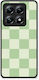 Smartfits Sage Cream Striped Checks Xiaomi 14t Pro Θήκη