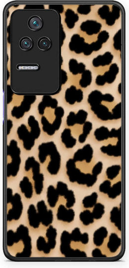 Smartfits Leopard Print Tan Small Xiaomi Poco F4 Redmi K40s Θήκη