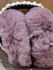Gestrickte Mehrfarbige Ohrenschützer