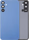 Заден Капак С Камера И Леща За Samsung Galaxy A15 5G A156 2023 Без Лого Aftermarket Plus Оптимистично Синьо