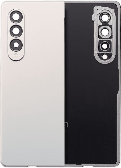 Задно стъкло с камера и леща за Samsung Galaxy Z Fold 3 5G Premium Phantom Silver
