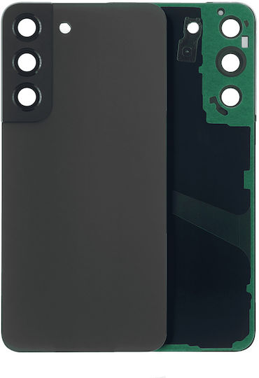 Back Cover Glass Camera Lens Samsung Galaxy S22 5g No Logo Aftermarket Plus Graphite