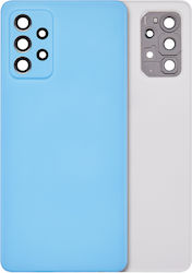Rückseitenglas Samsung Galaxy A72 A725 2021 Aftermarket Plus Awesome Blau Rückseitenglas Samsung Galaxy A72 A725 2021 Aftermarket Plus Awesome Blau