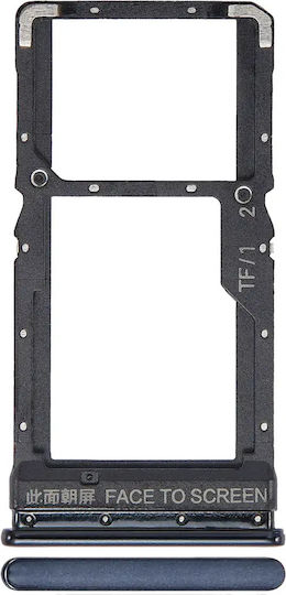 Dual Sim Card Tray Xiaomi Redmi Poco X3 X3 Pro Phantom Black