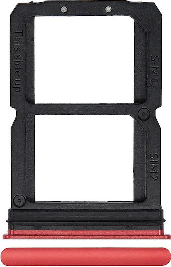 Sim Card Tray Oneplus 6 A6000 A6003 Amber Red