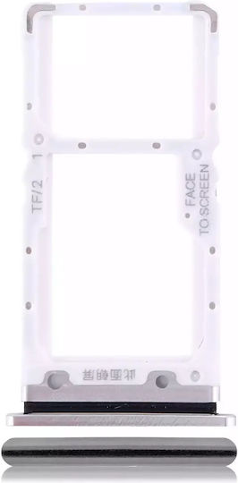 Dual Sim Card Tray Xiaomi Mi 9 Lite Cc9 Pearl White