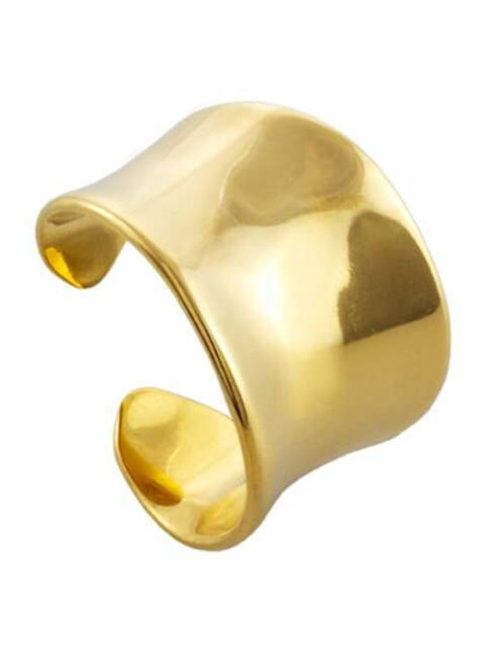 Oxette Women's Gold-Plated Steel Ring