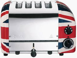 Dualit Newgen Classic Φρυγανιέρα 4 Θέσεων 2200W Πολύχρωμη Dualit Newgen Classic Φρυγανιέρα 4 Θέσεων 2200W Πολύχρωμη