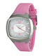 Women's Watch 36mm Battery Powered with Pink Rubber Strap
