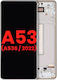 Ansamblu OLED cu Ramă Samsung Galaxy A53 5G A536 2022 6,46" Aftermarket Plus Alb