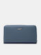 Large Women's Wallet Light Blue
