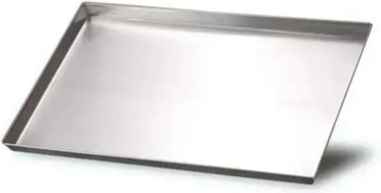 Pavoni Aluminum Baking Tray W60 x D40 x H4 cm