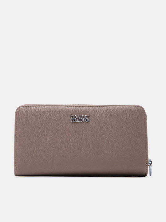 Large Women's Beige Wallet
