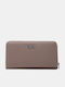 Large Women's Beige Wallet