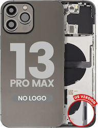 Rückgehäuse mit Kleinteilen iPhone 13 Pro Max US-Version Aftermarket Plus Graphit Rückgehäuse mit Kleinteilen iPhone 13 Pro Max US-Version Aftermarket Plus Graphit