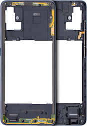 Средна рамка Samsung Galaxy A51 4G A515 2019 Prism Crush Черен