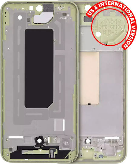 Mid-frame Housing Samsung Galaxy A54 5g A546 2023 Us & International Version Lime