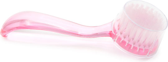 Global Fashion Round Dusting Brush Handle Pink