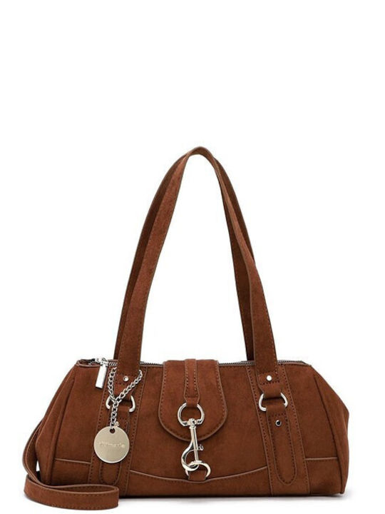Tamaris Marina Дамска Чанта Shopper Велур Коняк