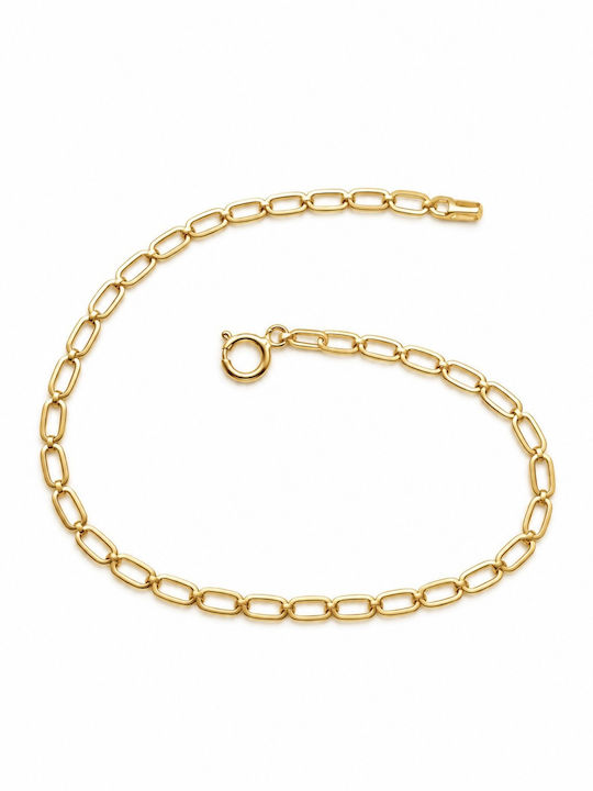 Kontopoulos Damenarmband Kette aus 9-karätigem Gold