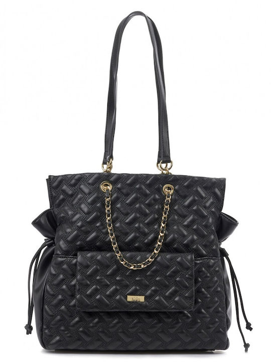 Veta Scarlett Women's Black Shoulder Bag