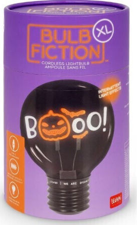 Legami Lampă Bulb Fiction Dovleac Booo de Halloween