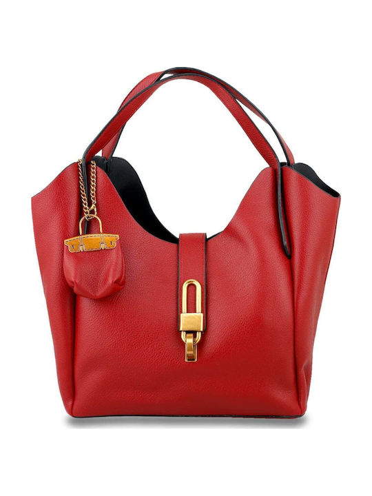Women's Burgundy Tote Bag