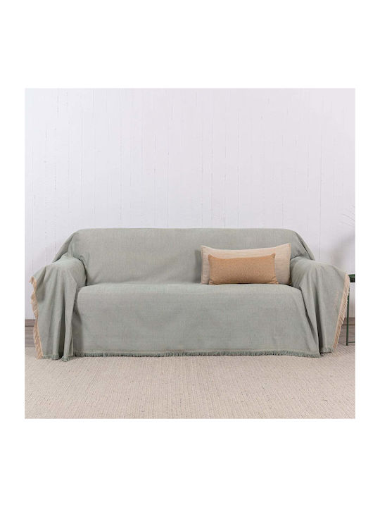 Dreisitzer-Sofadecke Naf-naf Highline Mint 180x...