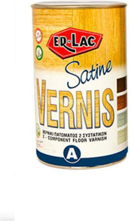 ER-LAC Solvent-Based Polyurethane Impregnation Varnish Colourless Satin 2.5 Litre