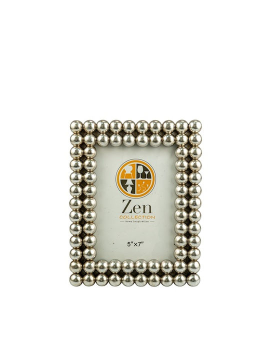 Zen Collection Plastic Photo Frame with Silver ...