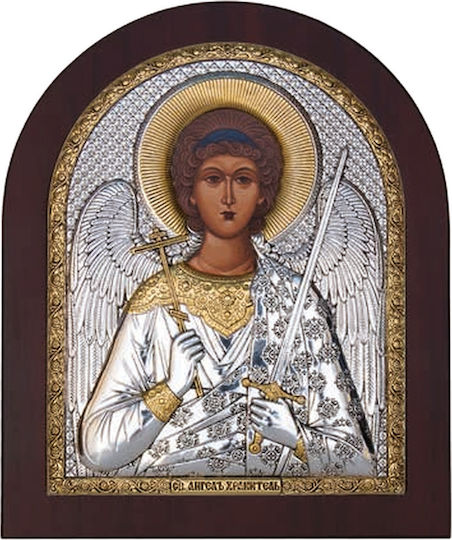 Silver Icon Silver Axion 15x18 The Guardian Angel Me40-172