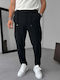 Men's Loose Fit Trousers Black