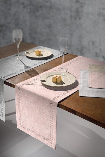 Saint Clair 3042 Plastic Placemat Pink 45x33cm 4 pcs Saint Clair 3042 Plastic Placemat Pink 45x33cm 4 pcs