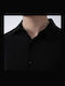 Long-Sleeve Shirt in Regular Fit Black