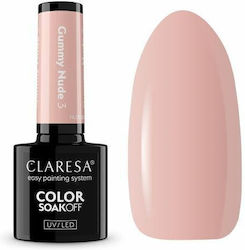 Claresa Ojă Semipermanentă de Unghii Gummy Nude...