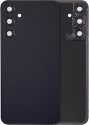 Rückseitige Abdeckung mit Kameralinse Samsung Galaxy A25 5G A256 2023 ohne Logo Aftermarket Plus Brave Schwarz