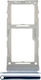 Single-SIM-Kartenhalter Samsung Galaxy A71 5G A716 2020 Prism Cube Blau