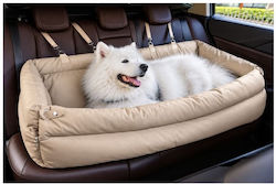 Denik Pets Beige Car Seat for Dog