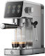 Espresso Machine 1350W 20bar Pressure Silver CE-AZ-EM1507-SV
