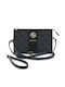 Schwarze Damen-Handytasche
