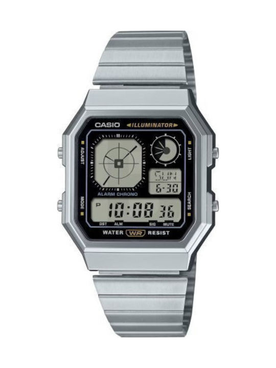 Casio Digital Men's Battery Chronograph Watch w...