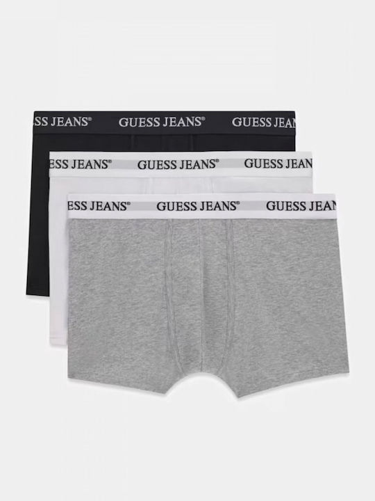 Guess Ανδρικά Μποξεράκια Μαύρα 3Pack