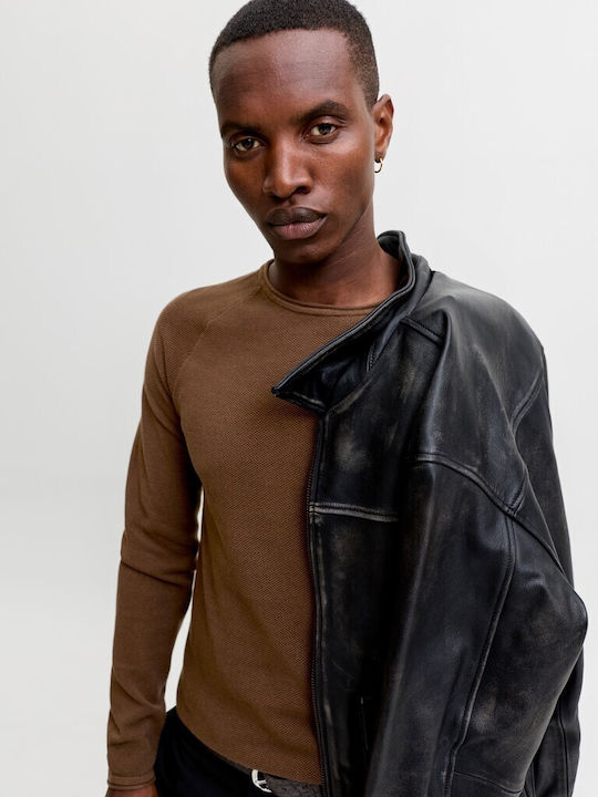 Jack & Jones Long-Sleeve Sweater Cocoa