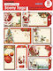Global Gift Стикери Sceny Tag Christmas 14x12 см 540125