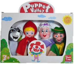 Argy Toys Handpuppen Puppet Valley Set Rotkäppchen 7291m