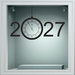 Αυτοκόλλητο Βιτρίνας - 2027 - Χρυσό
