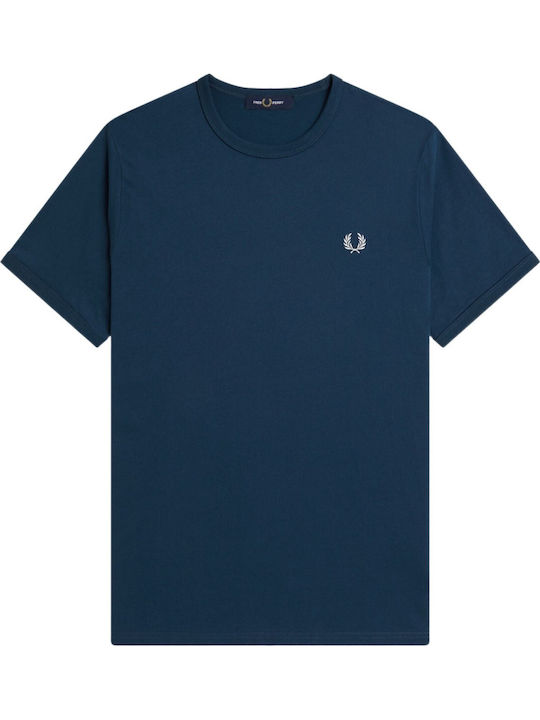 Fred Perry Ringer T-shirt Μπλε
