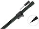 Delphin Classa Adjustable Aluminum Fishing Rod Rest 110–180 Cm Black 320 G